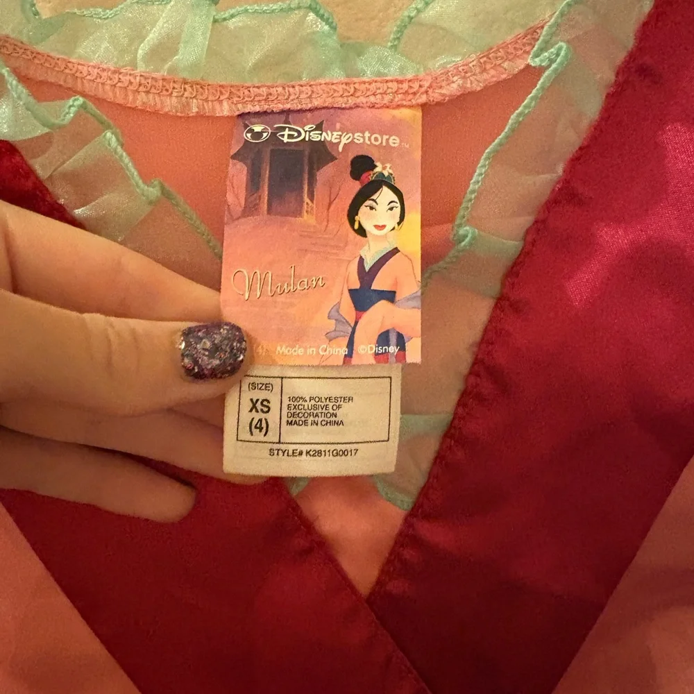 Y2K Disney Store Mulan Dress - Picture 6 of 8